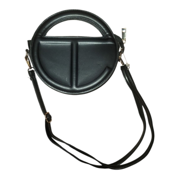 Telfar Handbags - Telfar Clemens Black Minor Circle Crossbody Bag unisex designer